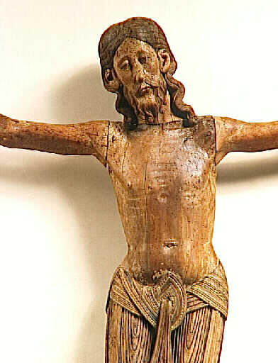 Statue : Christ en croix (Auvergne)_1