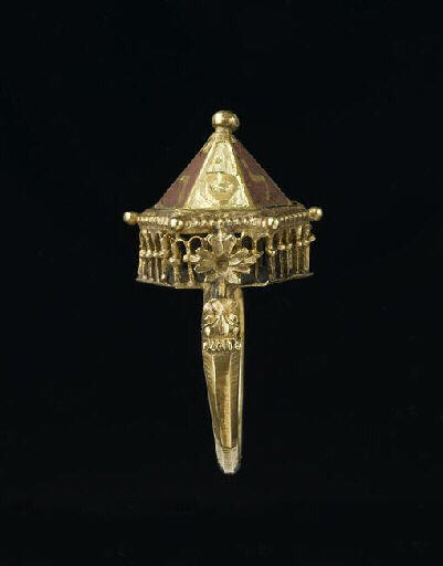 Trésor de Colmar : bague de mariage juive_2