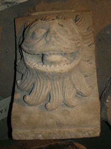 Modillon : lion (église de Saint-Martin-des-Champs à Paris, ?), 19e siècle