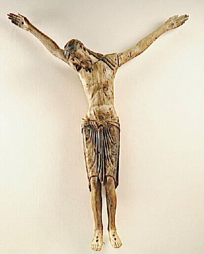 Statue de Christ en croix (commanderie des chevaliers de Saint-Jean du Puy)_6
