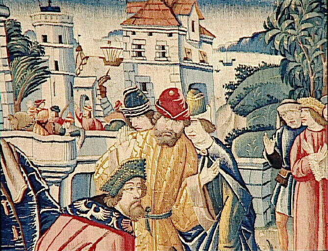 Légende de saint Etienne (scène 09) : Gamaliel ensevelit le saint_2