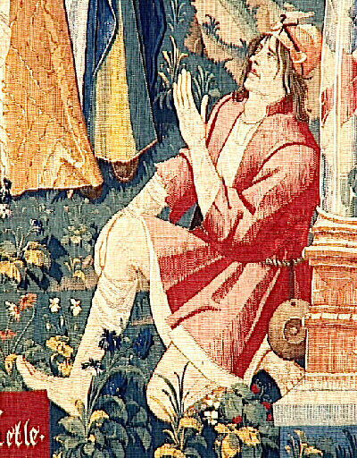 Légende de saint Etienne (scène 09) : Gamaliel ensevelit le saint_4