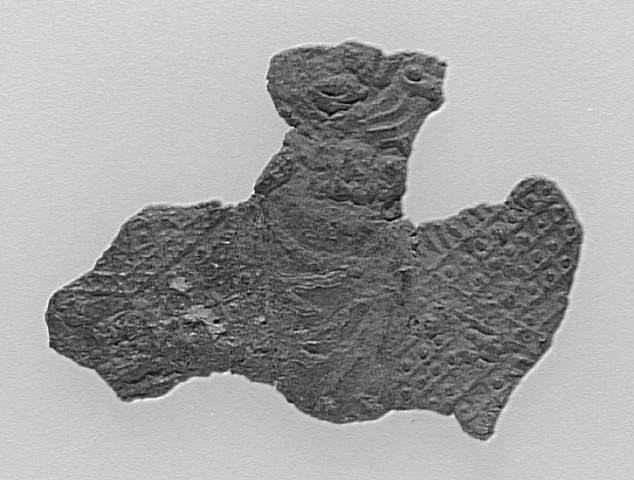 FRAGMENT D'ENSEIGNE DE PELERINAGE : LA FUITE EN EGYPTE_0