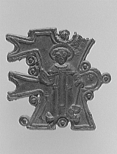 ENSEIGNE DE PELERINAGE : SAINT FIACRE_0