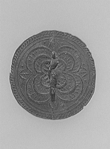 FRAGMENT DE FIGURINE DE DÉVOTION : SOCLE_0