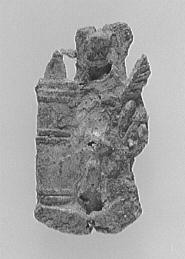 ENSEIGNE DE PELERINAGE (?) : SAINTE BARBE_0