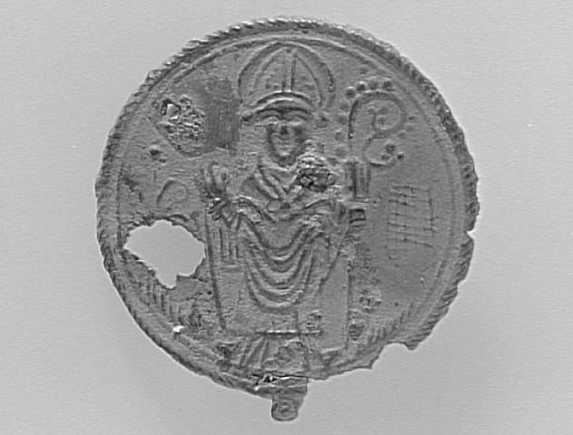 ENSEIGNE DE PELERINAGE : SAINT EVEQUE_0