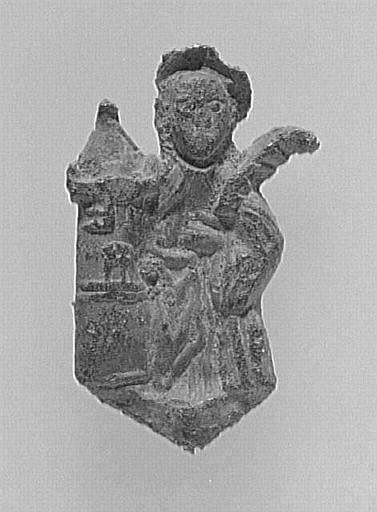 ENSEIGNE DE PELERINAGE : SAINTE BARBE_0