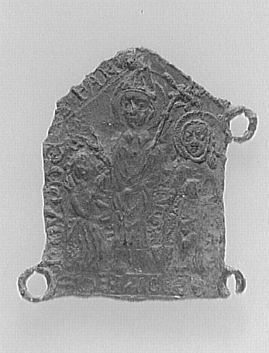 ENSEIGNE DE PELERINAGE : SAINT FIACRE_0