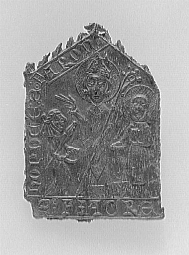 ENSEIGNE DE PELERINAGE : SAINT FIACRE_0