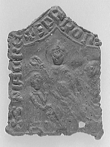 ENSEIGNE DE PELERINAGE : SAINT FIACRE_0