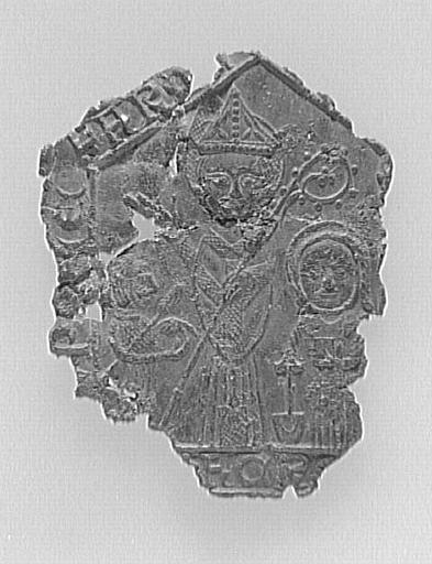 ENSEIGNE DE PELERINAGE : SAINT FIACRE_0