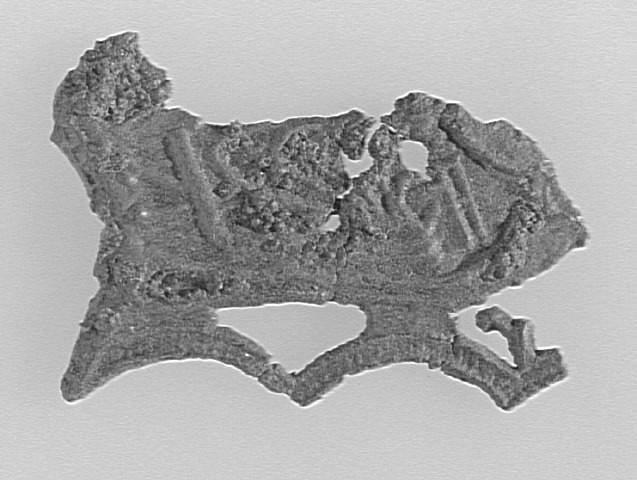 ENSEIGNE DE PELERINAGE : SAINT (?) INDETERMINE_0