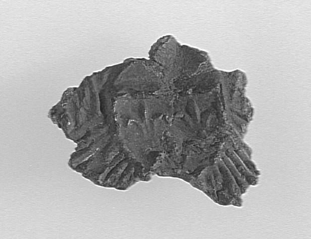 FRAGMENT D'ENSEIGNE DE PÈLERINAGE : ECU DE FRANCE_0