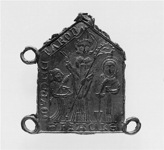 ENSEIGNE DE PELERINAGE : SAINT FIACRE_0