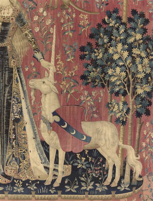 Tenture de la Dame à la Licorne : Le Toucher_3
