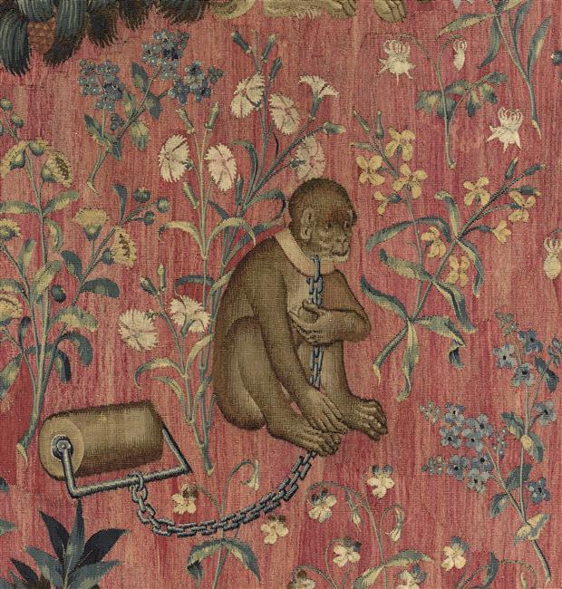 Tenture de la Dame à la Licorne : Le Toucher_4