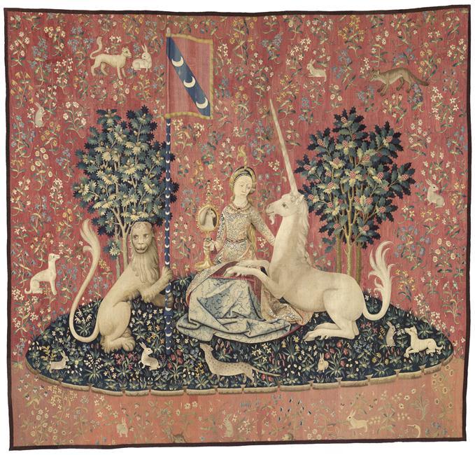 Tenture de la Dame à la Licorne : La Vue_0