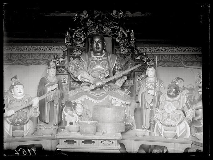 [Shanxi] Chan-si septentrional. Le dieu Hiuan-wou [Xuanwu]_0