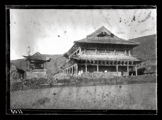 [Shanxi]. Wou t'ai chan [Wutaishan], temple Kin ko sseu [Jingesi]_0