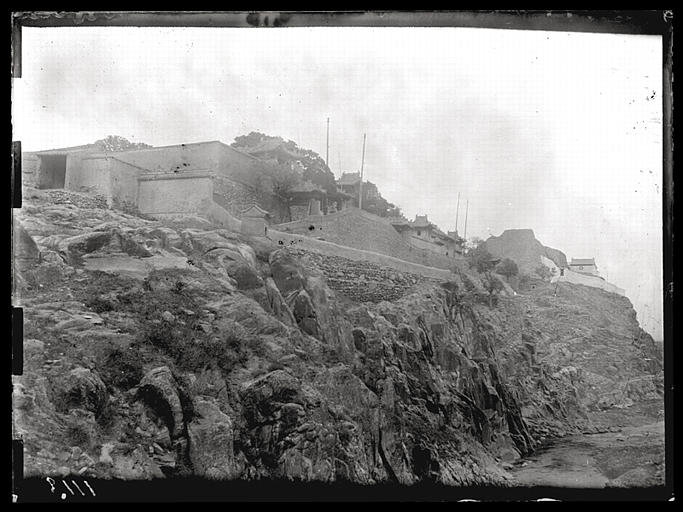[Shanxi]. Wou t'ai chan [Wutaishan], temple Wen-chou sseu [Wenshusi], à l'est de Tai tcheou [Daizhou]_0