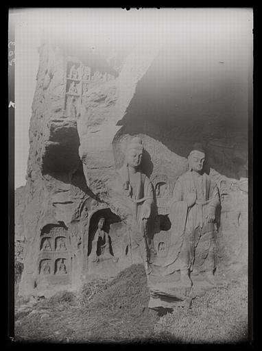 [Shanxi]. Yun-kang [Yungang], grotte A, paroi occidentale_0