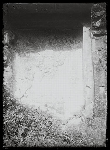 Sichuan. Jiading, sculptures rupestres du Longhongsi, détail_0