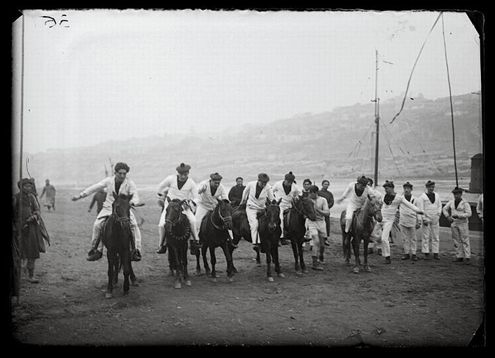 Chongqing. Fête des marins, course à cheval_0