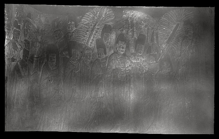 Henan. Longmen, grotte centrale Binyang, angle nord-est, face orientale_0