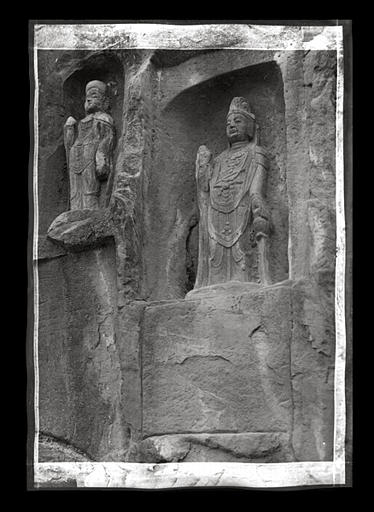 [Sichuan] Sseu-tch'ouan. Kouang-yuan hien [Guangyuanxian], Ts'ien Fo yen [Qianfoyan], T'ai yun sseu [Taiyunsi], bodhisattva et dédicaces_0
