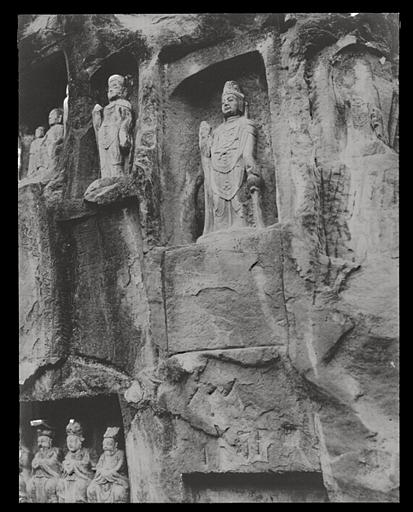 [Sichuan] Sseu-tch'ouan. Kouang-yuan hien [Guangyuanxian], Ts'ien Fo yen [Qianfoyan], T'ai yun sseu [Taiyunsi], bodhisattva et dédicaces_0