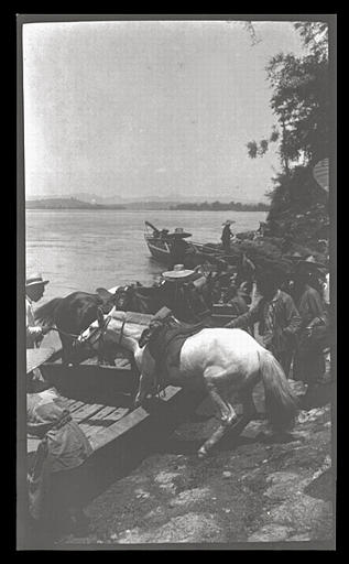 [Sichuan]. Ya-ho [Yahe], radeau_0