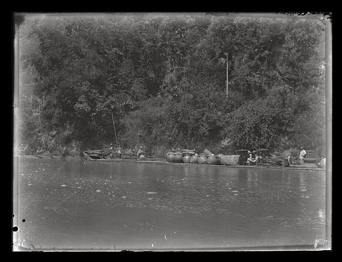 [Sichuan]. Ya-ho [Yahe], radeau_0