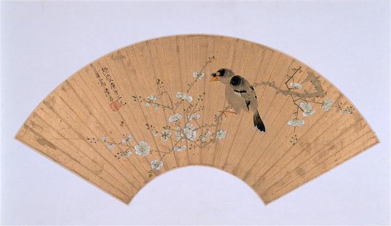 Fleurs et oiseaux, Lu Zhi, 1570