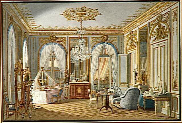 Le Cabinet de toilette de l'Impératrice à Saint-Cloud_0