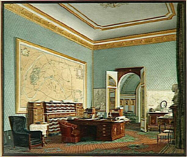 Le Cabinet de travail de l'Empereur aux Tuileries_0