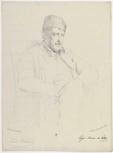 Edgar Clarke, Paul Flandrin, 1852