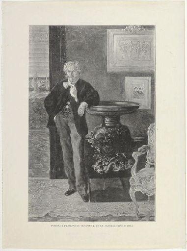Edmond de Goncourt, Jean-François Raffaëlli, 1888
