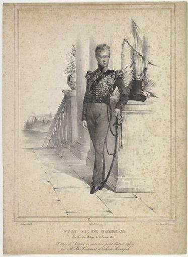 Duc de Nemours, Julien, 1833