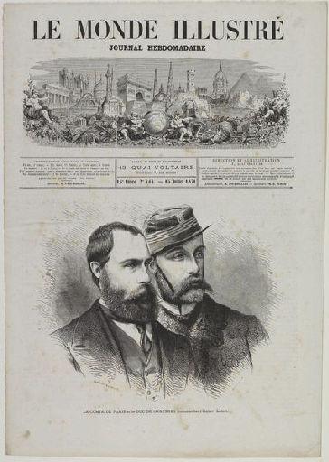 Le comte de Paris et le duc de Chartres_0
