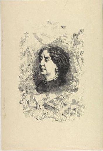 George Sand, Edmond Morin, 19e siècle