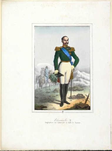 Portrait en pied du tsar Alexandre II_0
