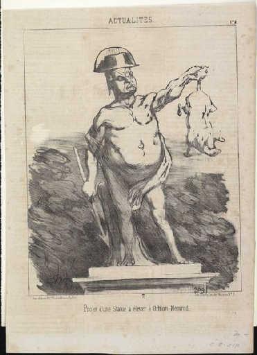 Projet de statue à élever à Odilon Nemrod_0