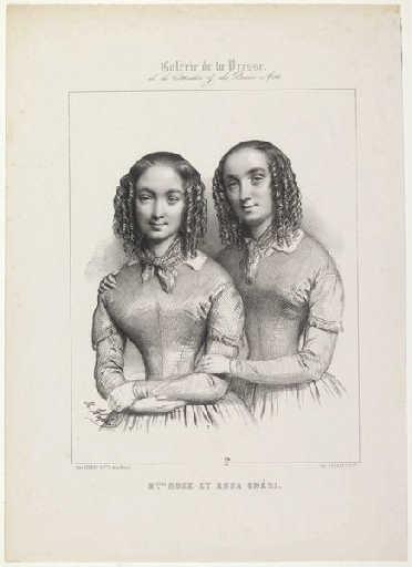Rose et Anna Chéri, Marie Alexandre Alophe, 19e siècle
