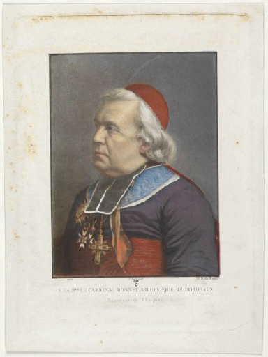 Le Cardinal Donnet, J Bernard, 19e siècle