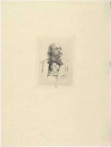 Gustave Flaubert, Louis Monzies, 19e siècle