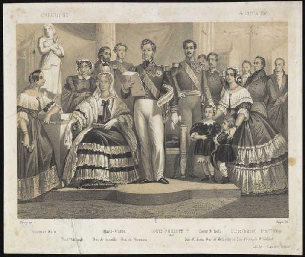 Louis-Philippe entouré de sa famille_0