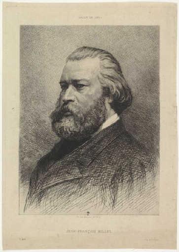 Jean-François Millet, Etienne Bocourt, 1882