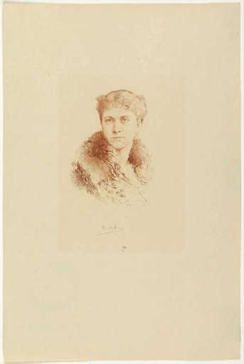 Madame Pasca, Adolphe Lalauze, 19e siècle