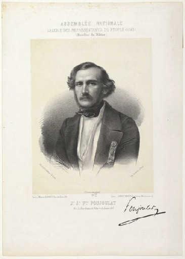 Jean-Joseph-François Poujoulat, Charles Louis Bazin, 1848